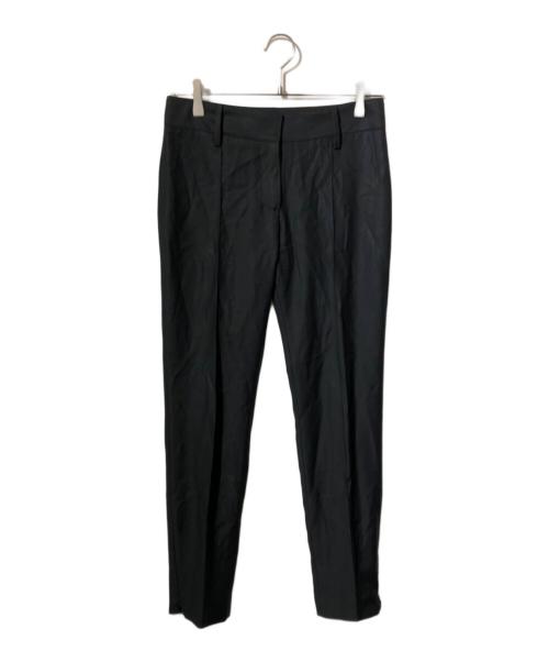 BALENCIAGA（バレンシアガ）BALENCIAGA (バレンシアガ) ストレートスリムパンツ/スラックス ブラック サイズ:36の古着・服飾アイテム