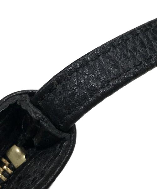 HushTug（ハッシュタグ）HushTug (ハッシュタグ) レザーサコッシュ ブラックの古着・服飾アイテム
