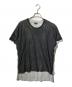 DIESEL（ディーゼル）の古着「レイヤードメッシュTシャツ」｜ブラック