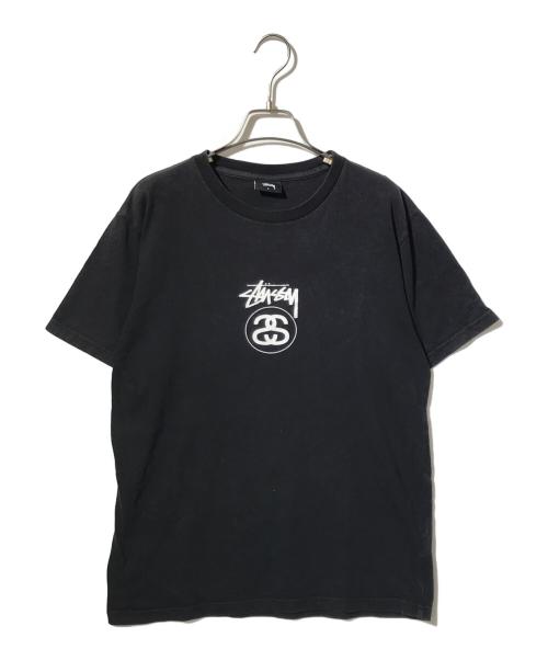 stussy（ステューシー）stussy (ステューシー) プリントTシャツ ブラック サイズ:Sの古着・服飾アイテム