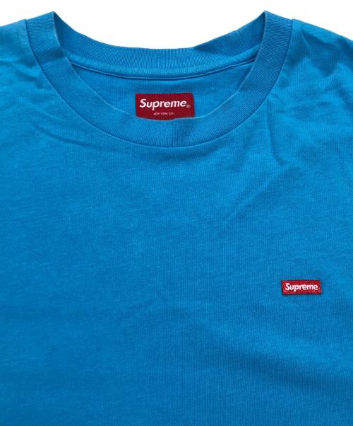SUPREME（シュプリーム）SUPREME (シュプリーム) スモールボックスロゴTシャツ ブルー サイズ:Mの古着・服飾アイテム