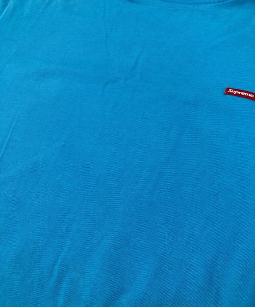 SUPREME（シュプリーム）SUPREME (シュプリーム) スモールボックスロゴTシャツ ブルー サイズ:Mの古着・服飾アイテム