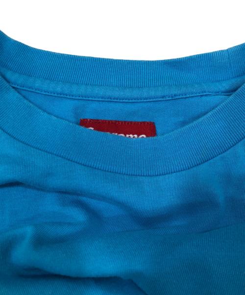 SUPREME（シュプリーム）SUPREME (シュプリーム) スモールボックスロゴTシャツ ブルー サイズ:Mの古着・服飾アイテム