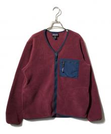 Patagonia（パタゴニア）の古着「シンチラカーディガン」｜バーガンディー