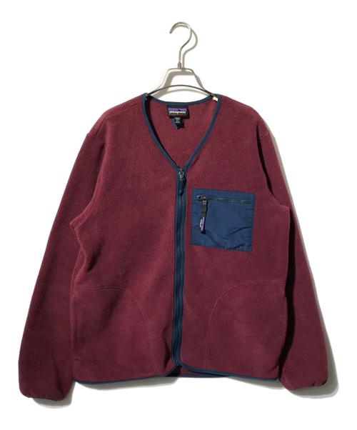 Patagonia（パタゴニア）Patagonia (パタゴニア) シンチラカーディガン バーガンディー サイズ:Mの古着・服飾アイテム