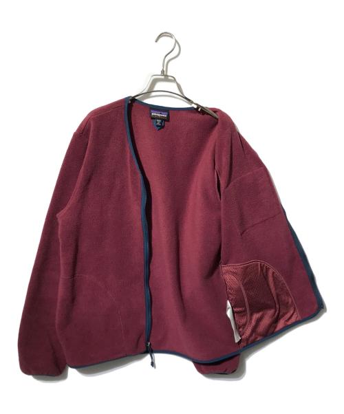 Patagonia（パタゴニア）Patagonia (パタゴニア) シンチラカーディガン バーガンディー サイズ:Mの古着・服飾アイテム