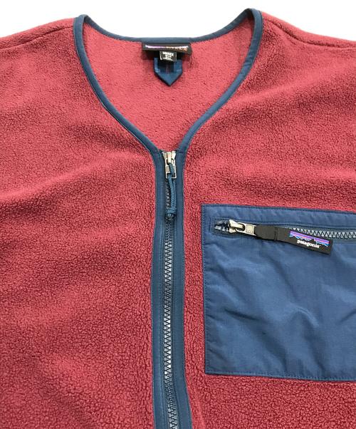 Patagonia（パタゴニア）Patagonia (パタゴニア) シンチラカーディガン バーガンディー サイズ:Mの古着・服飾アイテム