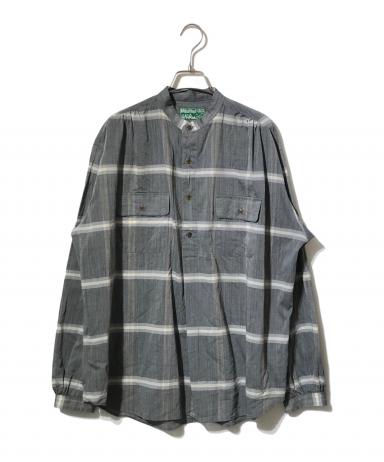 BROWN by 2-tacs チェック柄 プルオーバーシャツ　サイズL 中古・古着通販】BROWN by 2-tacs (ブラウンバイツータックス) プル
