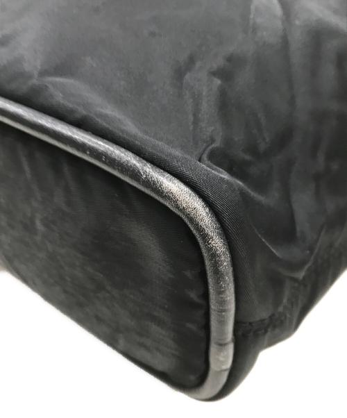 CELINE（セリーヌ）CELINE (セリーヌ) サークルロゴナイロントートバッグ ブラックの古着・服飾アイテム