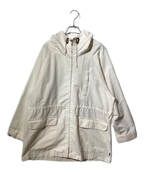 POLO RALPH LAUREN（ポロ・ラルフローレン）POLO RALPH LAUREN (ポロ・ラルフローレン) マウンテンパーカー ホワイト サイズ:Sの古着・服飾アイテム