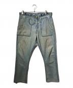 LEVI'S REDリーバイス レッド）の古着「ビューレガードデニムパンツ/ボタンフライデニムパンツ」｜インディゴ