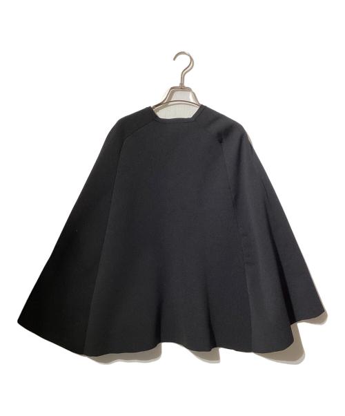 UNITED ARROWS TOKYO（ユナイテッドアローズトウキョウ）UNITED ARROWS TOKYO (ユナイテッドアローズトウキョウ) ケープ カーディガン ブラック サイズ:ＦＲＥＥの古着・服飾アイテム