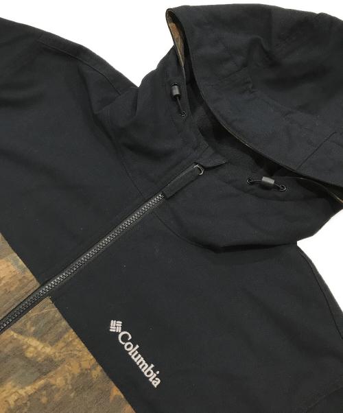 Columbia（コロンビア）Columbia (コロンビア) ロマビスタフーディー/ジャケット/マウンテンパーカー ブラウン×ブラック サイズ:XLの古着・服飾アイテム