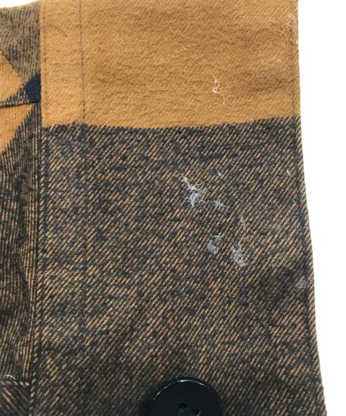 OVERCOAT（オーバーコート）OVERCOAT (オーバーコート) フランネルシャツ ブラウン サイズ:Mの古着・服飾アイテム