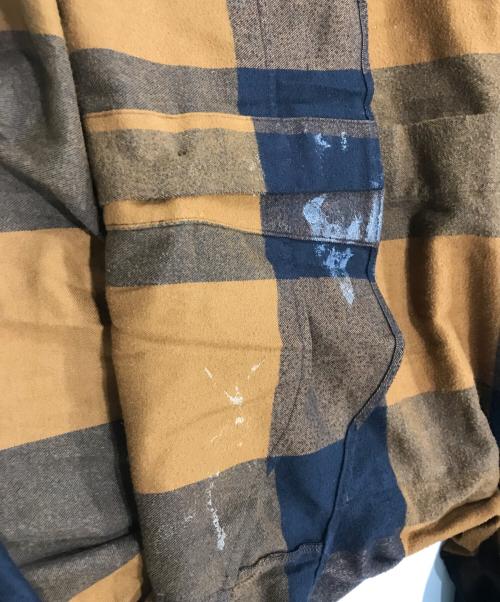 OVERCOAT（オーバーコート）OVERCOAT (オーバーコート) フランネルシャツ ブラウン サイズ:Mの古着・服飾アイテム