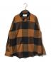 OVERCOAT（オーバーコート）の古着「フランネルシャツ」｜ブラウン