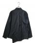sulvam (サルバム) BODY OVERLAP STAND COLLAR SHIRT ブラック サイズ:M：10000円