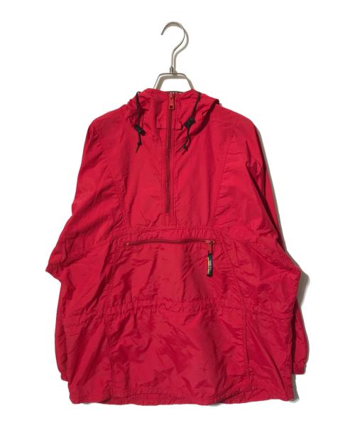 L.L.Bean（エルエルビーン）L.L.Bean (エルエルビーン) アノラックパーカー/アノラックジャケット/ナイロンジャケット/ナイロンパーカー レッド サイズ:Ｌの古着・服飾アイテム