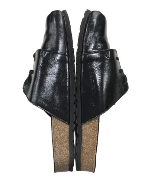 SHINYA KOZUKA（シンヤコズカ）SHINYA KOZUKA (シンヤコズカ) レザーサンダル ブラック サイズ:39の古着・服飾アイテム