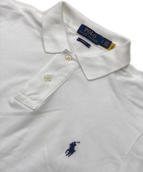 POLO RALPH LAUREN（ポロ・ラルフローレン）POLO RALPH LAUREN (ポロ・ラルフローレン) ポロシャツ/半袖ポロシャツ ホワイト サイズ:Sの古着・服飾アイテム