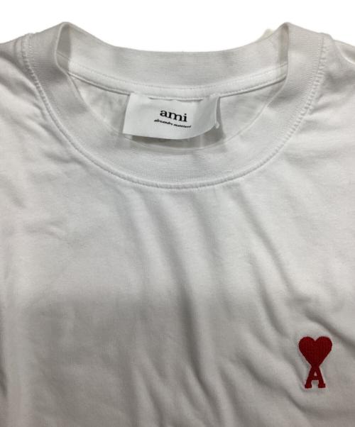 ami（アミ）ami (アミ) ロゴTシャツ ホワイト サイズ:ＸＳの古着・服飾アイテム