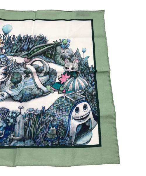 GUCCI（グッチ）GUCCI (グッチ) ヒグチユウコ (ヒグチユウコ) コラボハンカチの古着・服飾アイテム