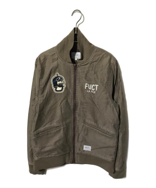 FUCT SSDD（ファクト）FUCT SSDD (ファクト) ファラオジャケット/ブルゾン ブラウン サイズ:Ｍの古着・服飾アイテム