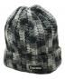 SUPREME (シュプリーム) ニット帽/カモフラ柄ニット帽 グレー：5000円