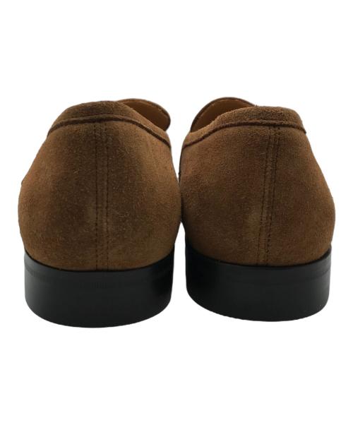 Iugen（イウゲン）Iugen (イウゲン) スウェードシングルモンクストラップシューズ キャメル サイズ:8の古着・服飾アイテム