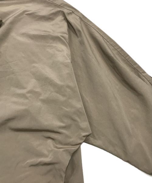 MOGA（モガ）MOGA (モガ) メモリータフタフリルワンピース ブラウン サイズ:2の古着・服飾アイテム