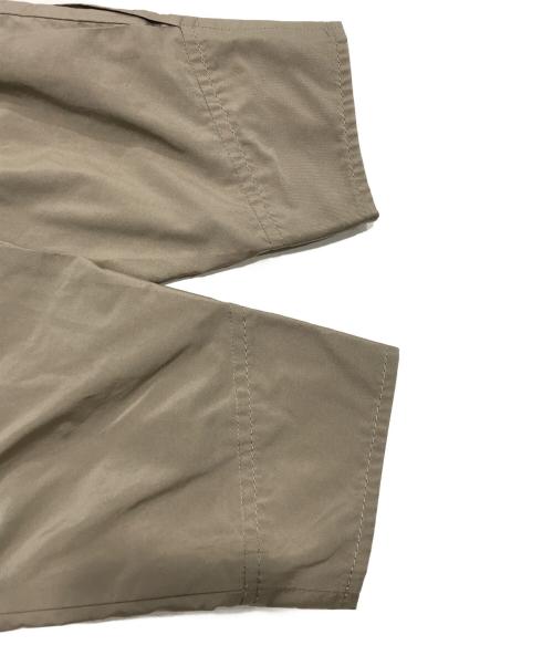 MOGA（モガ）MOGA (モガ) メモリータフタフリルワンピース ブラウン サイズ:2の古着・服飾アイテム