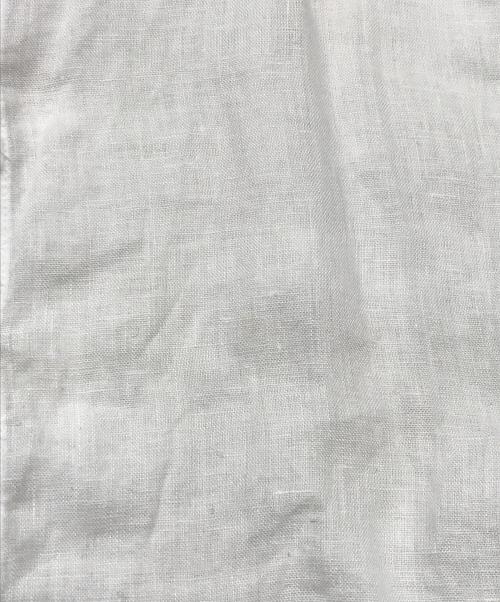 nest Robe（ネストローブ）nest Robe (ネストローブ) 60リネンレースヘムブラウス ホワイト サイズ:Freeの古着・服飾アイテム