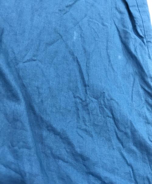 THREE DOTS（スリードッツ）THREE DOTS (スリードッツ) Cotton lawn big collar dress ブルー サイズ:ｓの古着・服飾アイテム