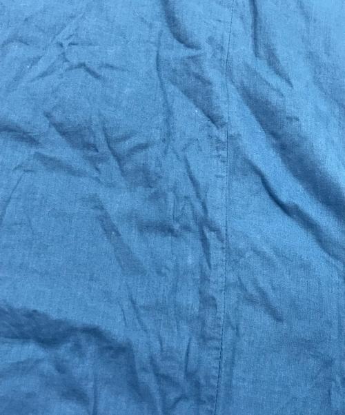 THREE DOTS（スリードッツ）THREE DOTS (スリードッツ) Cotton lawn big collar dress ブルー サイズ:ｓの古着・服飾アイテム