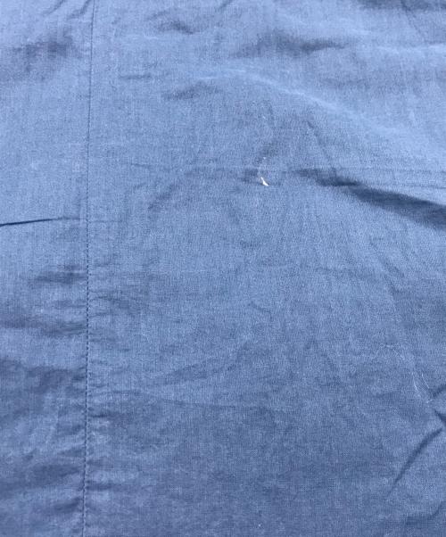 THREE DOTS（スリードッツ）THREE DOTS (スリードッツ) Cotton lawn big collar dress ブルー サイズ:ｓの古着・服飾アイテム