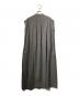 THREE DOTS (スリードッツ) Cotton loan tuck dress ブラウン サイズ:xs：7000円