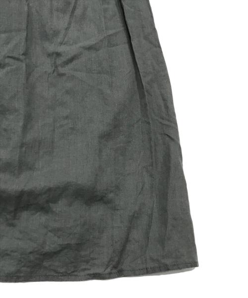 THREE DOTS（スリードッツ）THREE DOTS (スリードッツ) Feather lawn dress グリーン サイズ:sの古着・服飾アイテム