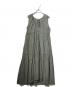 THREE DOTS (スリードッツ) Feather lawn dress グリーン サイズ:s：7000円
