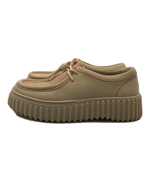 CLARKS（クラークス）CLARKS (クラークス) TORHILL BEE ベージュ サイズ:23.5の古着・服飾アイテム
