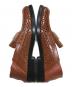 中古・古着 Maison Margiela (メゾンマルジェラ) スムースグロスレザーローファー ブラウン サイズ:38：20000円