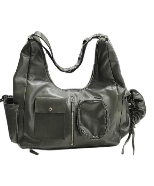 Ameri（アメリ）AMERI (アメリ) VOYAGER BIG BAG グリーンの古着・服飾アイテム
