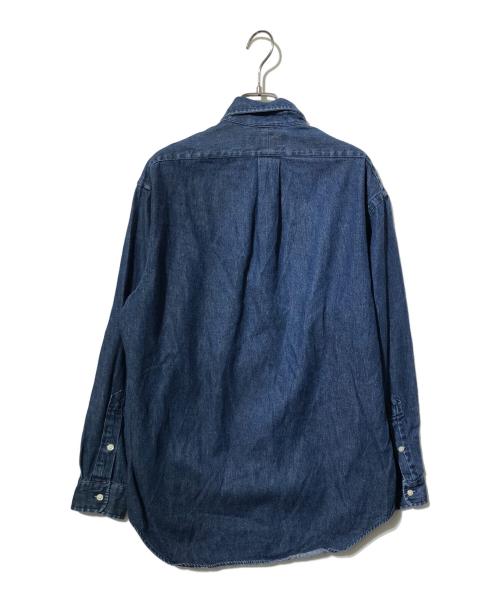 RALPH LAUREN（ラルフローレン）RALPH LAUREN (ラルフローレン) BLAKE デニムシャツ インディゴ サイズ:Ｍの古着・服飾アイテム