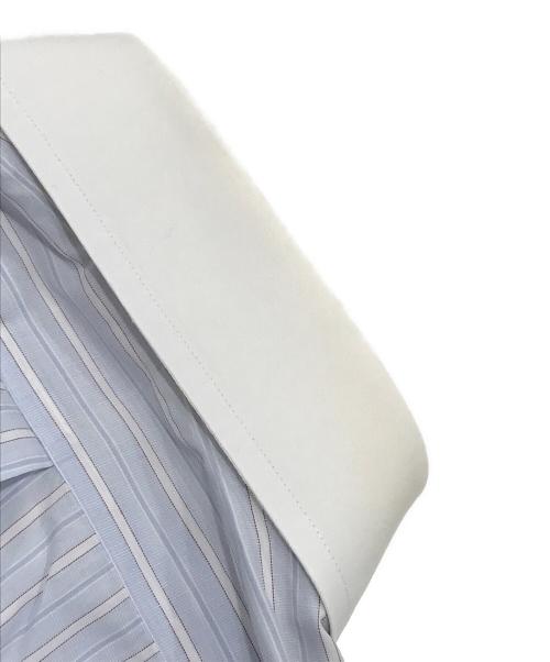 BROOKS BROTHERS（ブルックスブラザーズ）BROOKS BROTHERS (ブルックスブラザーズ) ストライプシャツ ホワイト×ブルー サイズ:16の古着・服飾アイテム