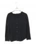 tricot COMME des GARCONS (トリココムデギャルソン) アンゴラカシミヤ混バックボタンニット ブラック サイズ:表記なし：9000円