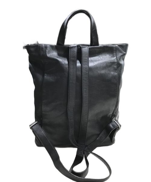 CAMPER（カンペール）CAMPER (カンペール) ウラカ2WAYオールレザーリュック ブラックの古着・服飾アイテム
