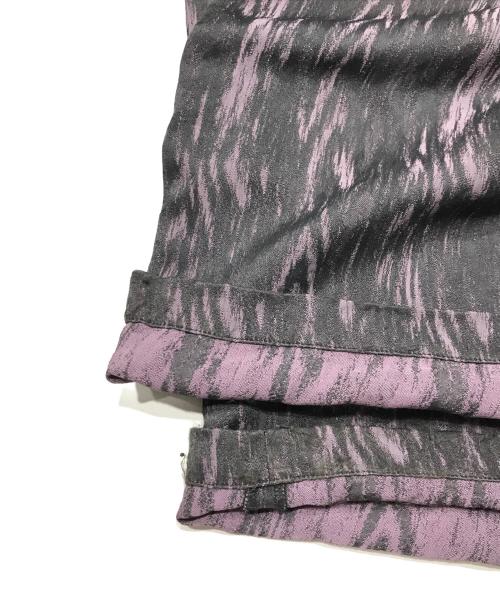 Needles（ニードルズ）Needles (ニードルズ) Basketball Short - Poly Jacquard/ハーフパンツ パープル サイズ:Mの古着・服飾アイテム