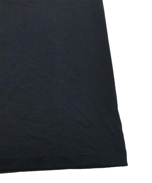 BAPE BY A BATHING APE（ベイプバイアベイシングエイプ）BAPE BY A BATHING APE (ベイプバイアベイシングエイプ) ロゴコットンTシャツ ブラック サイズ:XLの古着・服飾アイテム