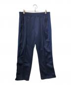 Needles×STUDIOUSニードルズ×ステュディオス）の古着「別注Track Pant/トラックパンツ」｜ネイビー