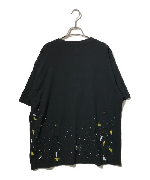 Needles（ニードルズ）Needles (ニードルズ) STUDIOUS (ステュディオス) 別注 Papillon Emb. Pocket S/S Tee ブラック サイズ:XLの古着・服飾アイテム