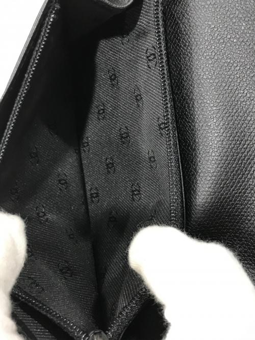 CHANEL（シャネル）CHANEL (シャネル) ココボタンロングウォレット ブラックの古着・服飾アイテム